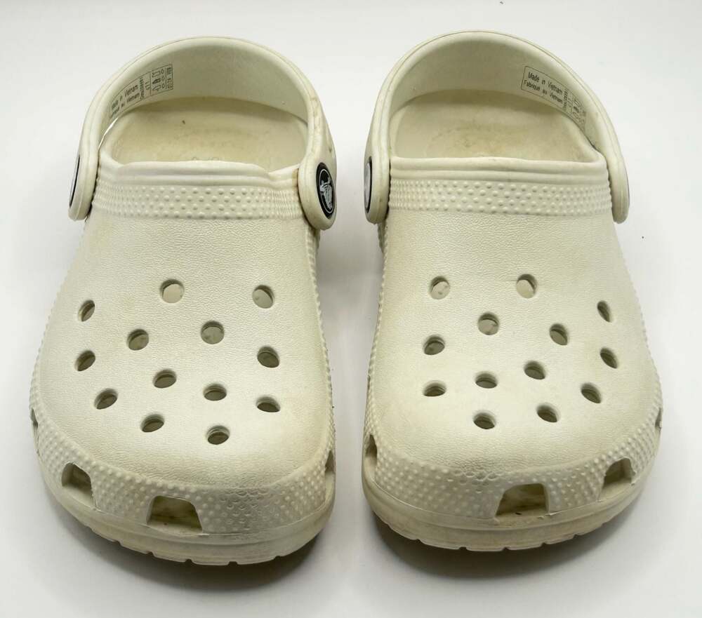 Kids Crocs Classic Clog C11 White | Lightweight Play Water Shoes